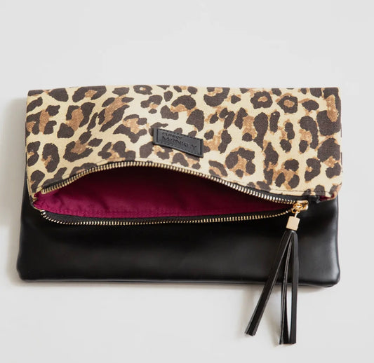 Leopard Clutch